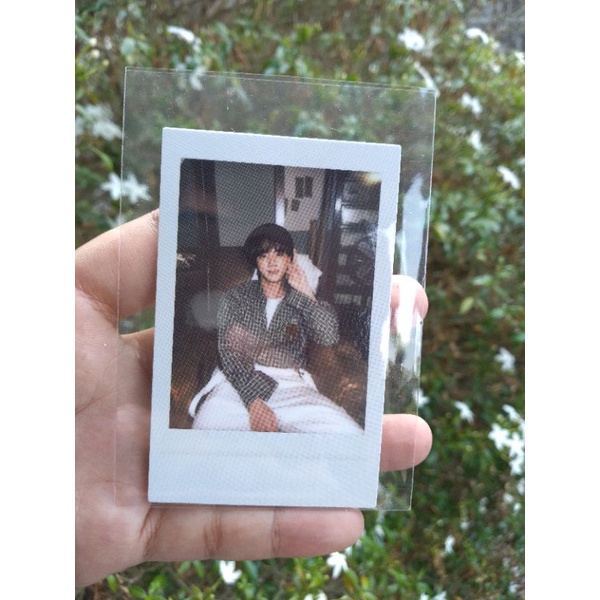 sharing deco kit bts polaroid photo jin