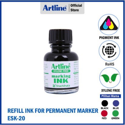 Tinta Spidol Permanent / MARKING INK ARTLINE ESK-20