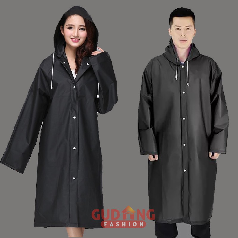 Jas Hujan Portable Raincoat Poncho with Hood - MTR 678