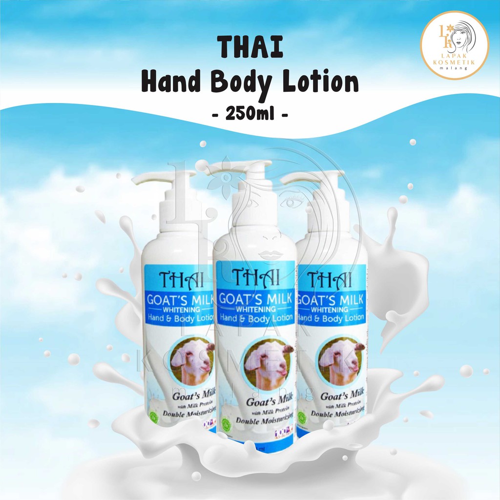 HAND BODY LOTION THAI MILK BPOM 250ml Shopee Indonesia