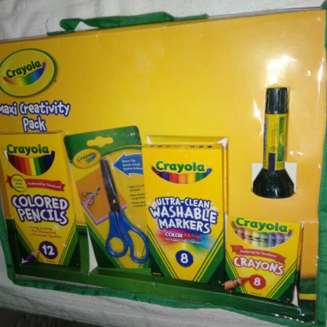 

Crayola Maxi Creativity Pack Super Lengkap 5 in 1