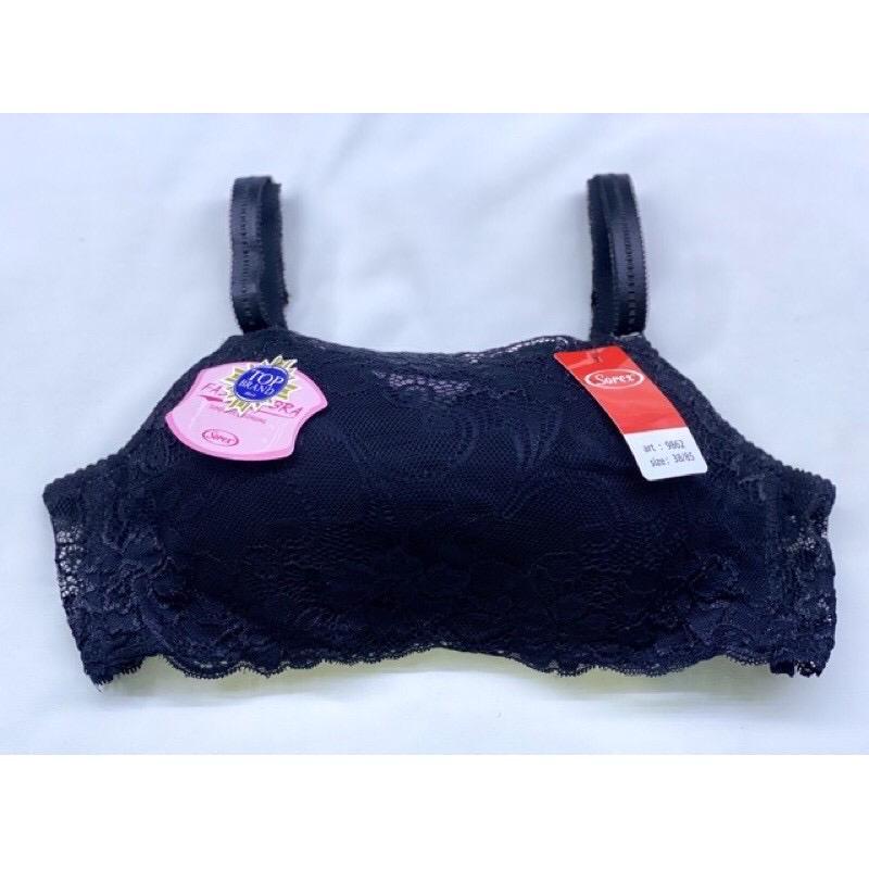 ARA98STORE - BH BRA KEMBEN S0REX 9862 ADA KAWAT BUSA SEDANG KAIT 2  - BH KEMBEN SOREX - ASLI SOREX - BH KEMBEN RENDA SOREX - BH KEMBEN WANITA FASHION - BAHAN RENDA PREMIUM - BH KEMBEN BROKAT BRUKAT - SIZE 34 36 38 40