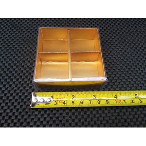 Box Coklat Sekat 4