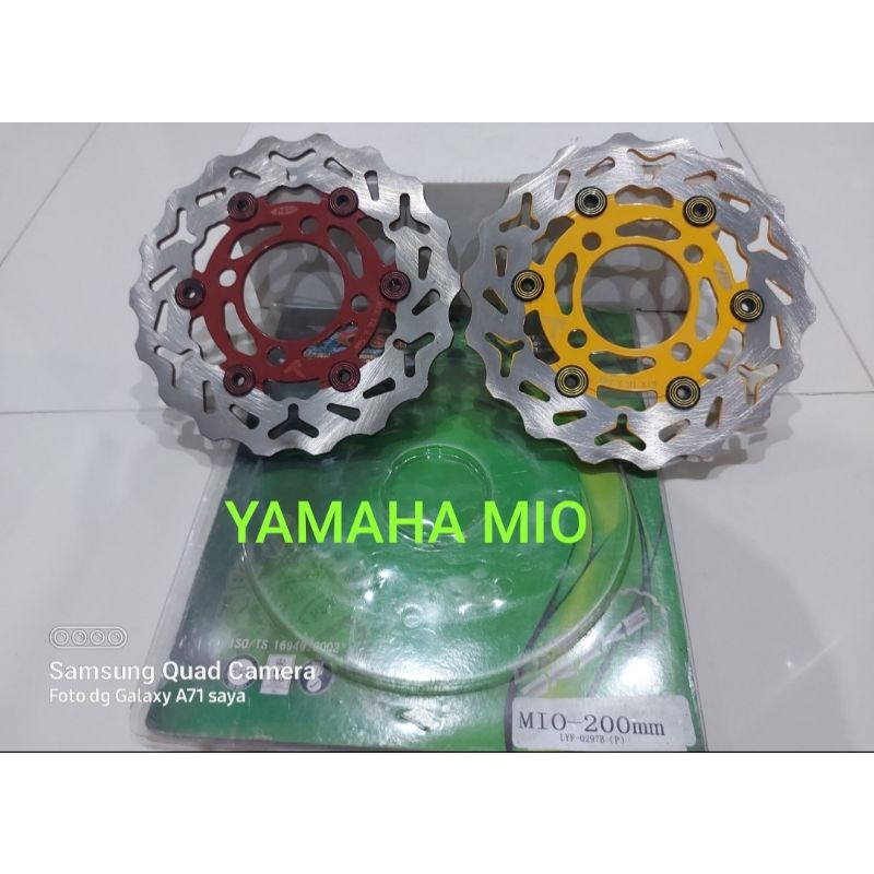 PIRINGAN /DISC CAKRAM  DEPAN PSM MIO UKURAN 200MM