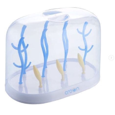 Rak Botol Susu Bayi CR 3638 CROWN BABY CARE EASY DRY rak pengering tirisan drying rack milk bottle