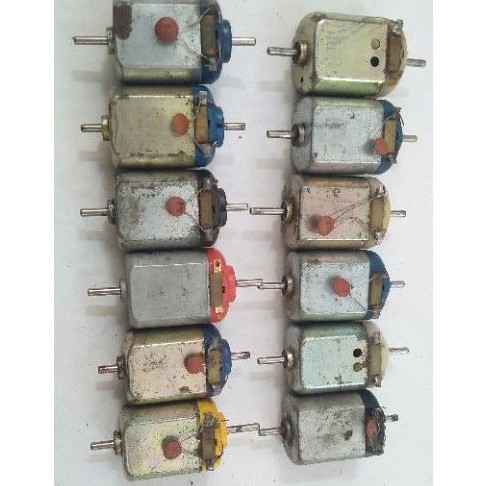 Dinamo double shaft bekas copotan mainan anak anak