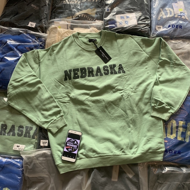 RAF SIMONS REDUX ARCHIVE NEBRASKA CREWNECK