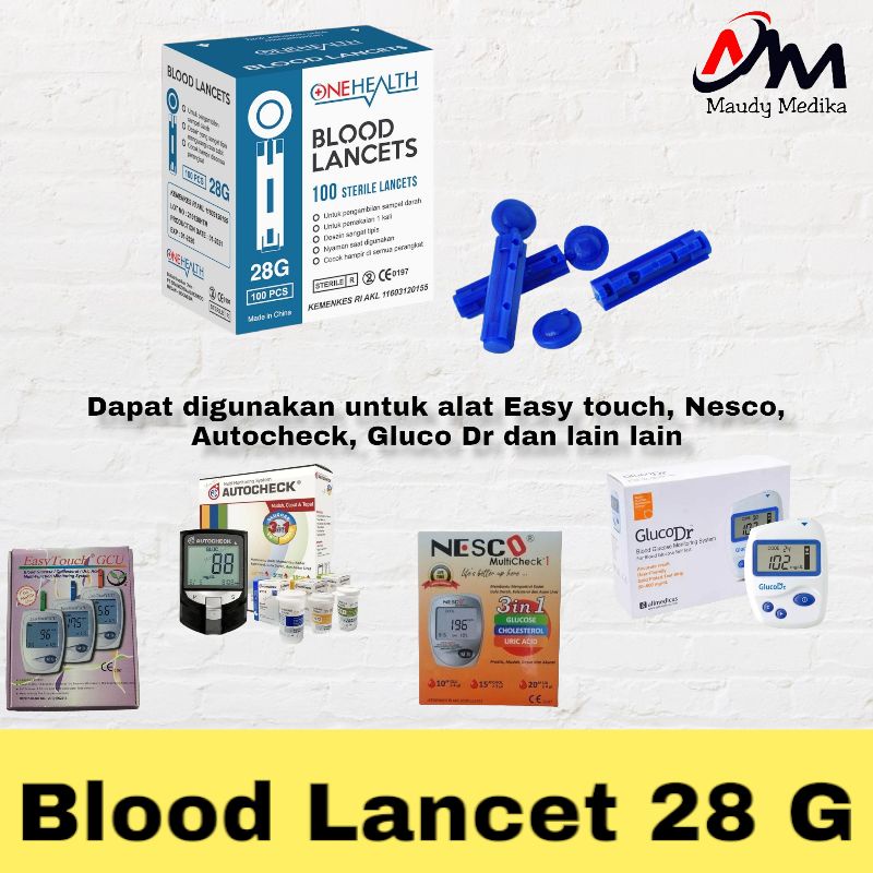 Blood Lancet   Jarum Lancet Alat Cek Gula Darah