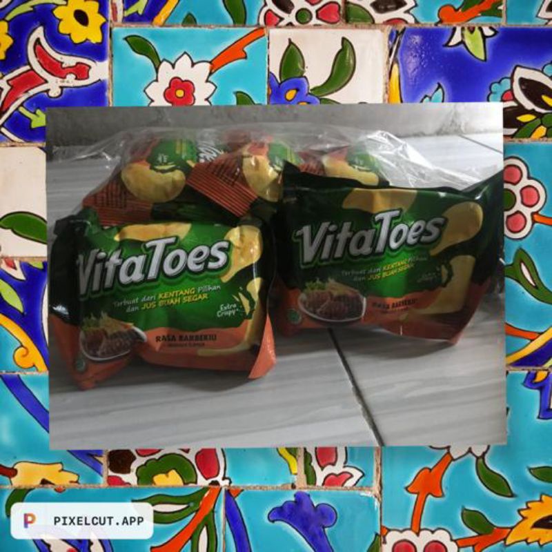 

Vita Toes Rasa Barbekiu Isi 10 Sachet
