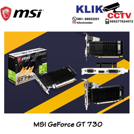 VGA MSi GEFORCE GT730 2GB