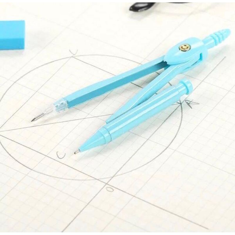 

Jangka Metal Lengkap dengan Pensil Mekanik dan Penghapus