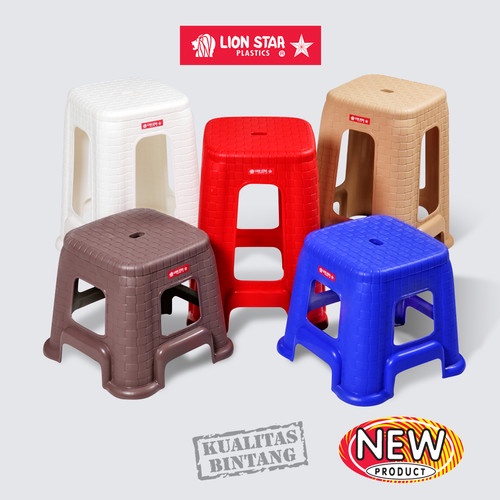 KURSI BAKSO LION STAR Satin Low Stool G - 23 G-24