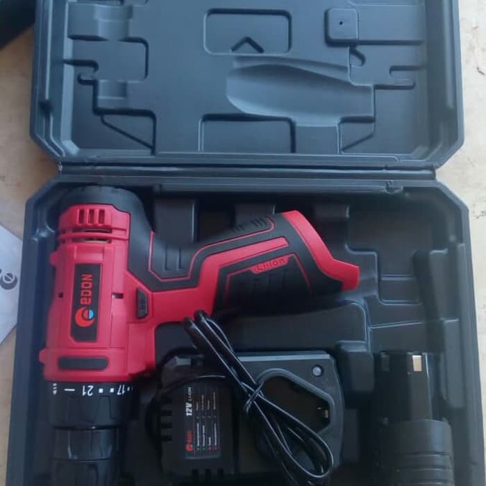 MESIN BOR CORDLES EDON ED1210 BERGARANSI DIJAMIN ORIGINAL BERKUALITAS LAGI PROMO MODEL BARU