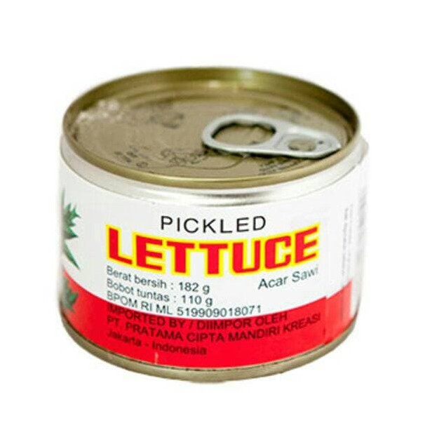 

Acar Selada / Pickled Lettuce / Redboat Caisim Kaleng / Caixin Kaleng