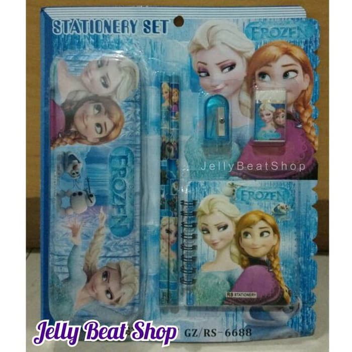 

Paket Ujian - Paket Alat Tulis - Paket Puzzle Anak Stationery Set / Paket Alat Tulis 6 In 1 Disney