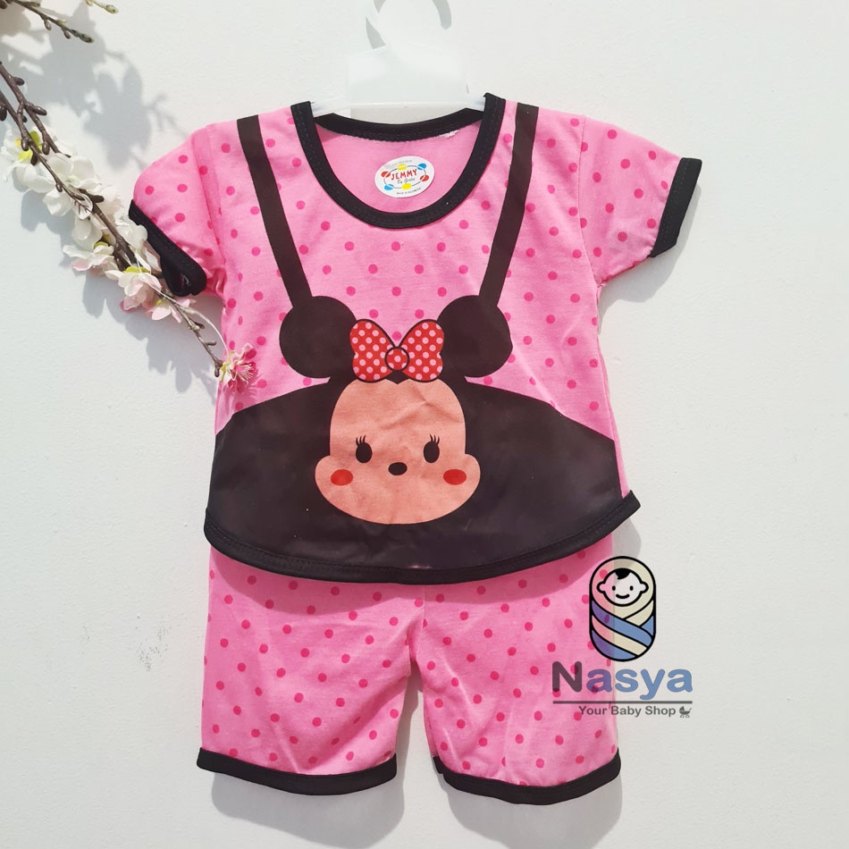 [N-042] Setelan Bayi 0-6 Bulan / Setelan baju bayi perempuan