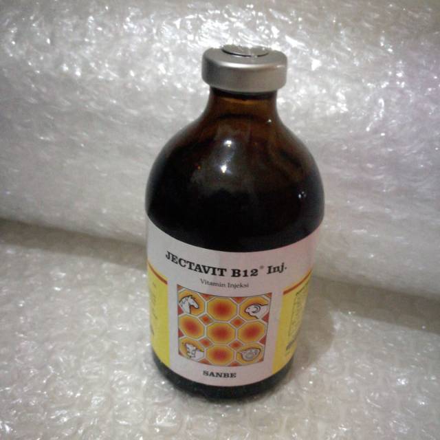 Jectavit B12 Inj Vitamin B12 Obat Hewan Untuk Ternak Sapi Kambing