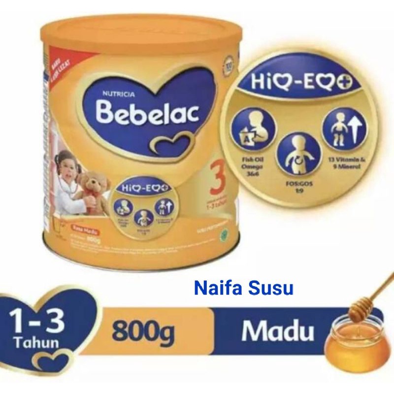 Bebelac 3 Madu / Vanila 800gr