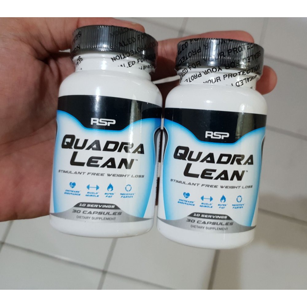 

Jual RSP Quadralean 30 Caps Fat Burner Good Product Diskon