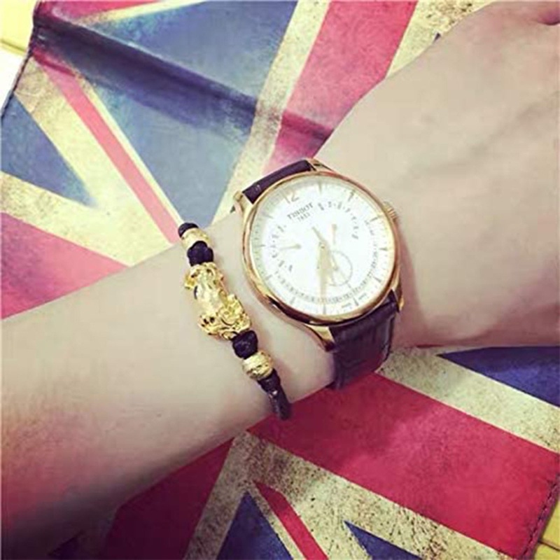 Siy 2 Pcs Gelang Tangan Tali Kepang Warna Merahhitam Untuk Pasanganpriawanita