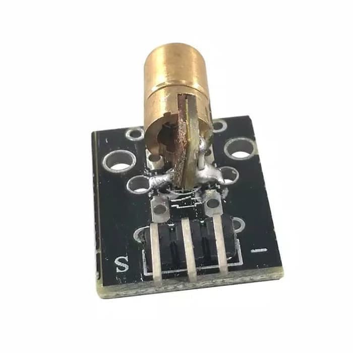 Modul KY-008 650nm 5V 6mm Laser sensor Module