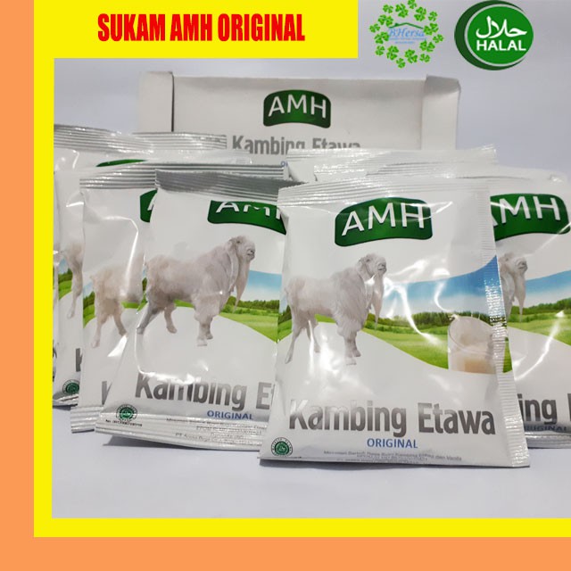 

Susu Kambing AMH Original - Susu Kambing Etawa - 10 Sacshet