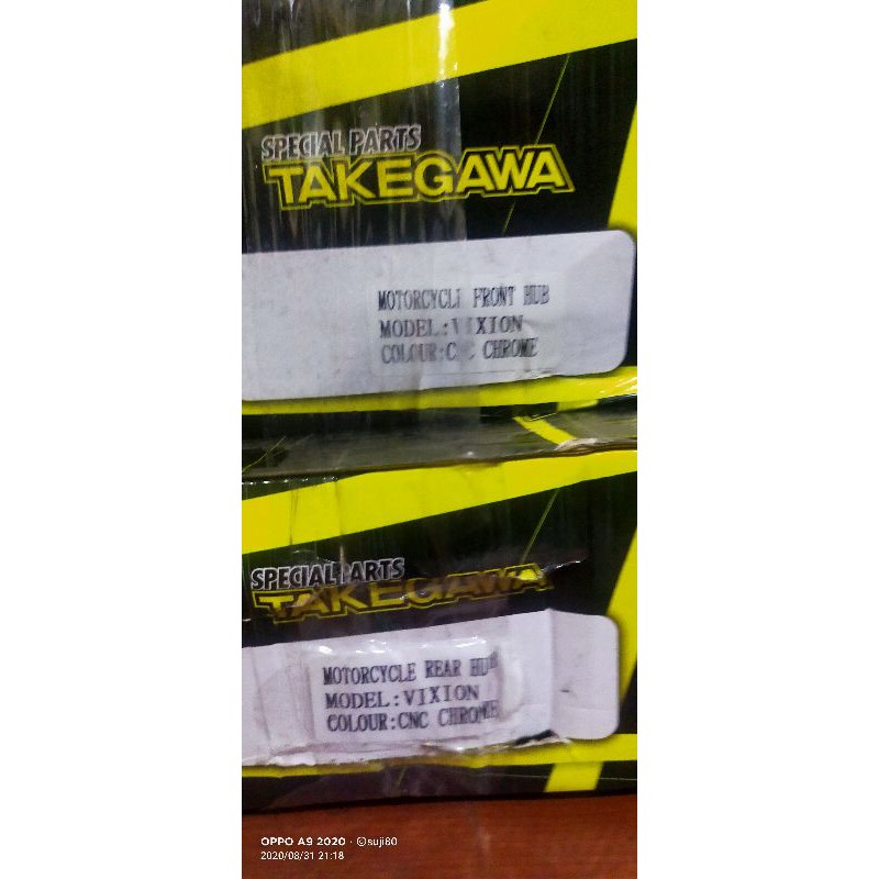 TAKEGAWA TROMOL SET DEPAN BELAKANG PNP VIXION NEW OLD