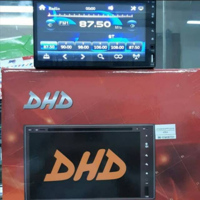 Tv mobil double Din DHD 1076 mobil universal