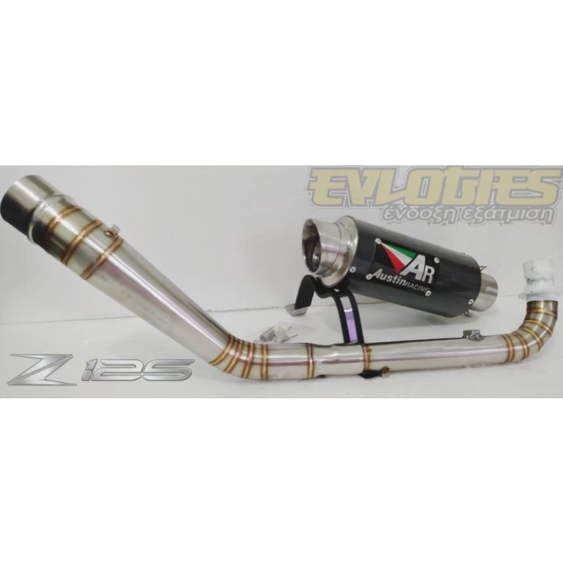 Knalpot Kawasaki Z125 AR Austin Carbon