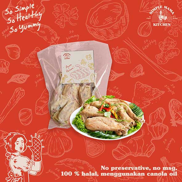 

Ayam Hainam Kampung Siap Saji | Empuk & Sehat | Free Garlic Sauce & Chili Oil