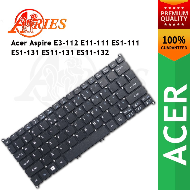 Keyboard Laptop / Notebook Acer Aspire E3-112 E11-111 ES1-111 ES1-131 ES11-131 ES11-132