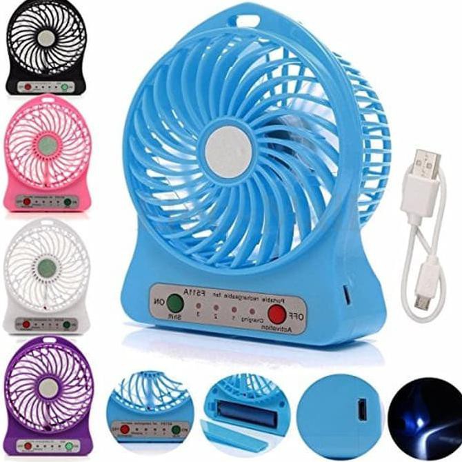 Kipas Mini Portable + Senter EKONOMIS