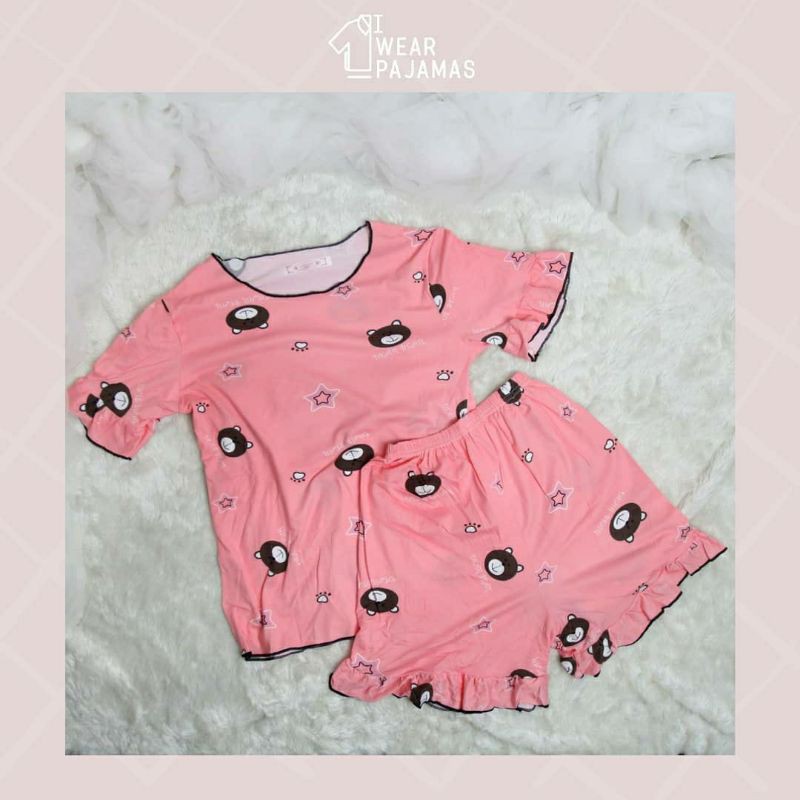 PIYAMA HP RUMBAI BEAR PINK