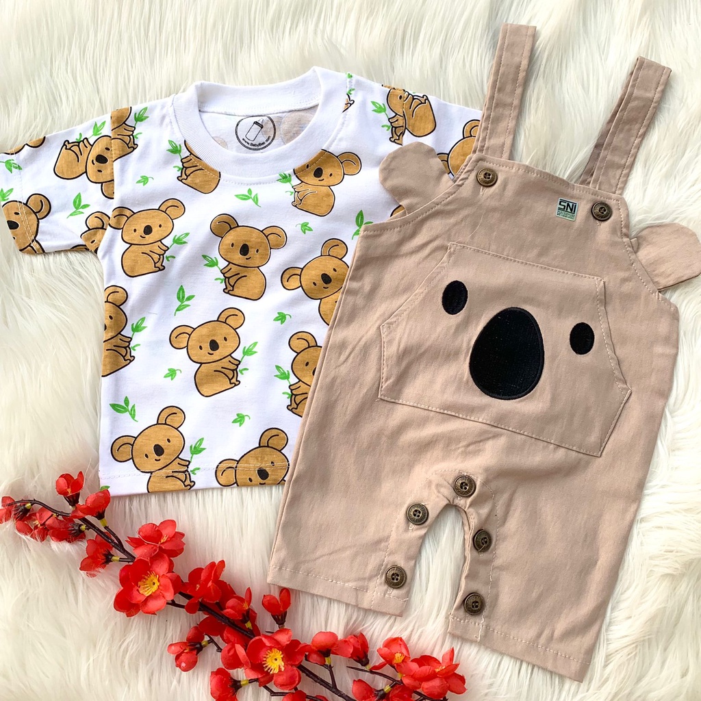 Baju setelan kaos baju kodok gambar lucu fashion bayi laki bayi cewek baby boy baby girl -chi