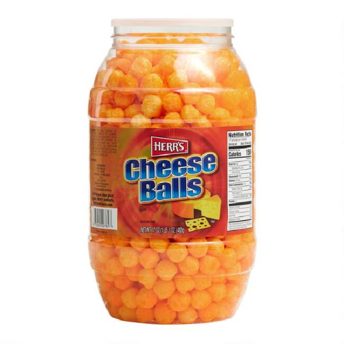 

Herr's Cheese Balls 482 gr | Herrs Cheese Balls