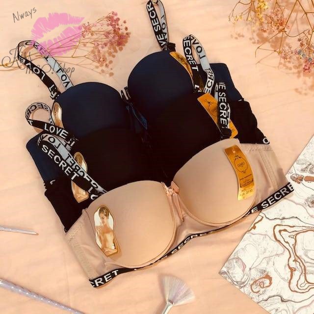 Push up Bra BH wanita kawat fashion KissMe AA751A 32A-38A love secret
