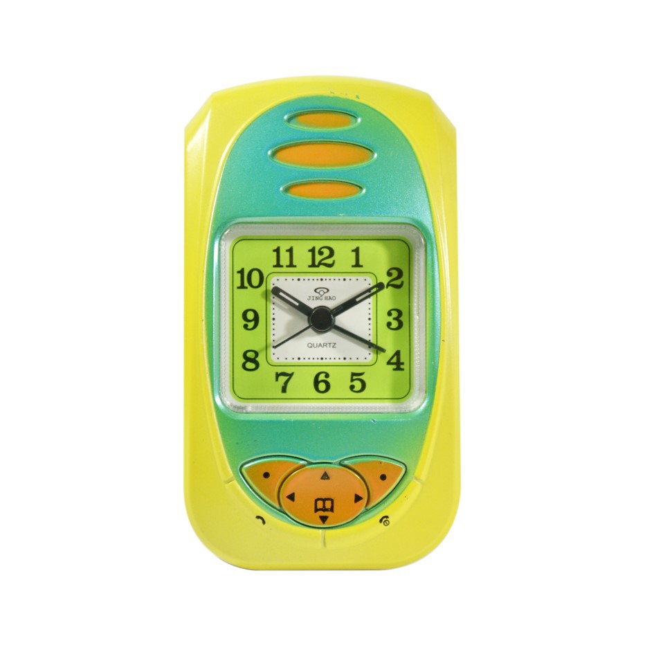 Jam Weker Alarm Anak Beker Jam Meja Dekorasi Model Handphone Free Baterai