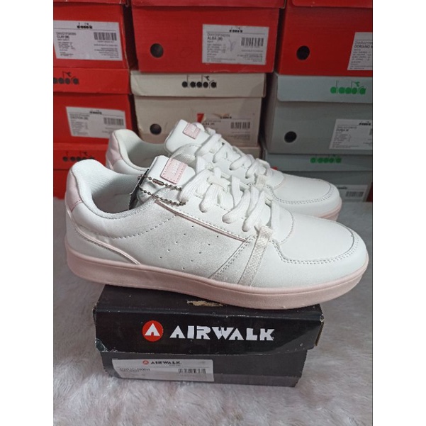 AIRWALK NELSON Sepatu Original Wanita White/Pink