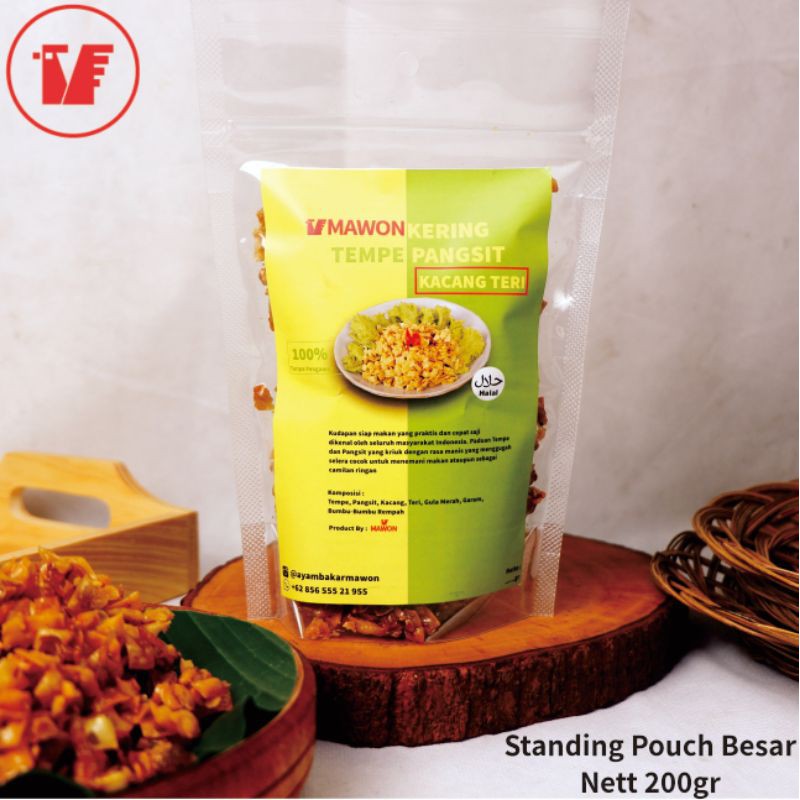 

Kering Tempe Pangsit KACANG TERI 200GR / Khas Malang / Tempe Oleh Oleh Malang