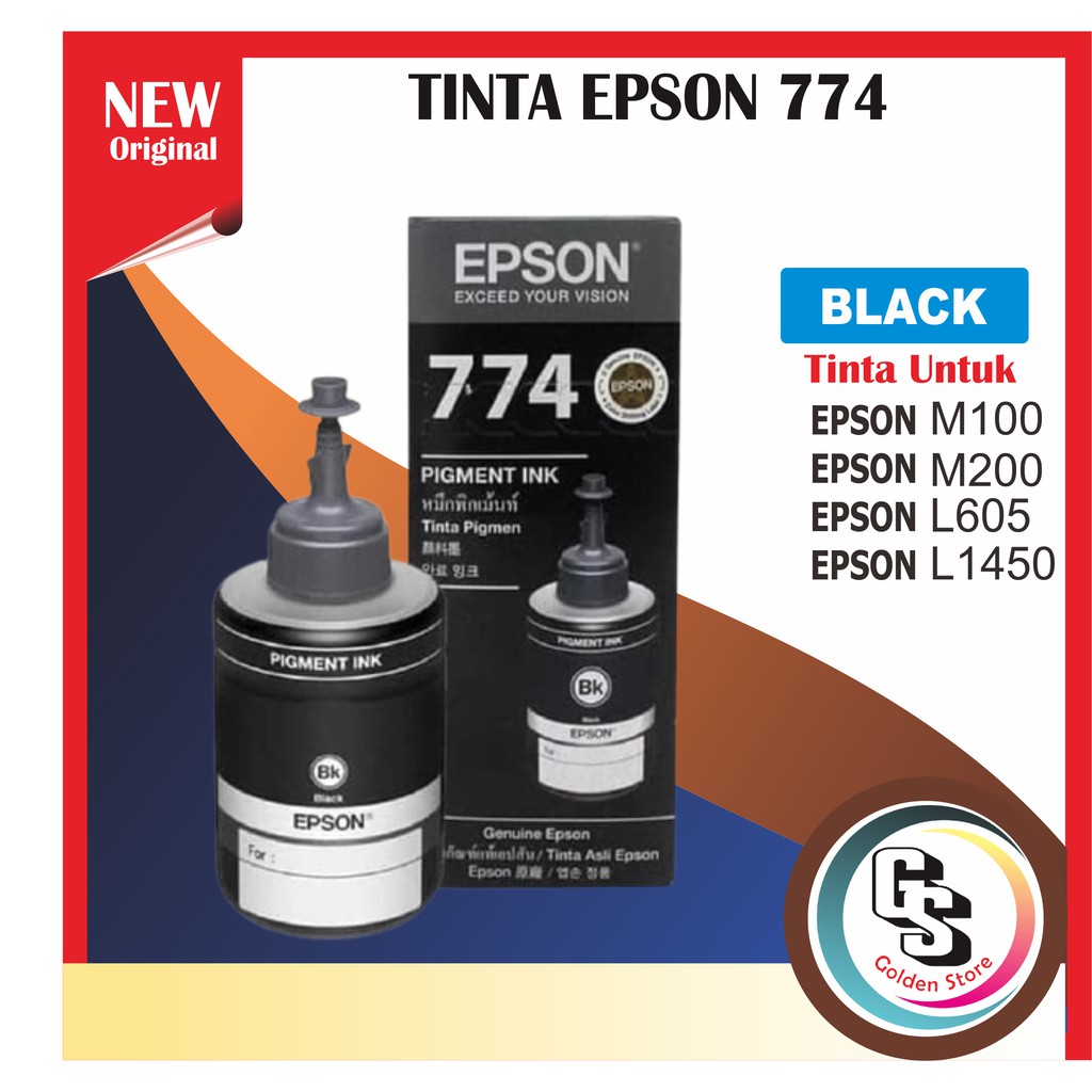 Tinta Epson 774 Black PREMIUM(COMPATIBLE) M100 M200 L655 L1455