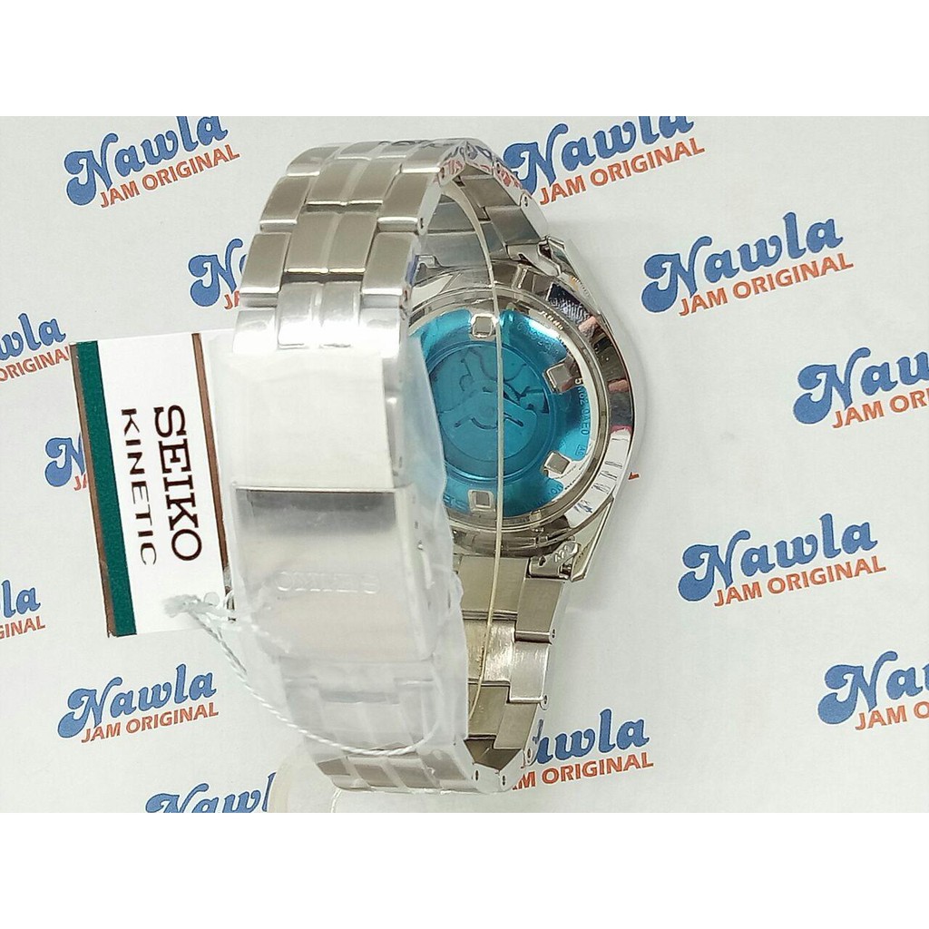 Seiko Kinetic SKA571P1 Classic White Dial | Jam Pria SKA571