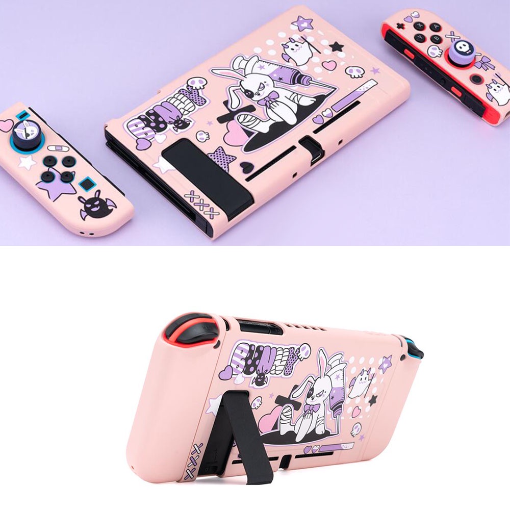 Geekshare Soft Case Silikon TPU Cover Proteksi Konsol Game Nintendo Switch V1 V2