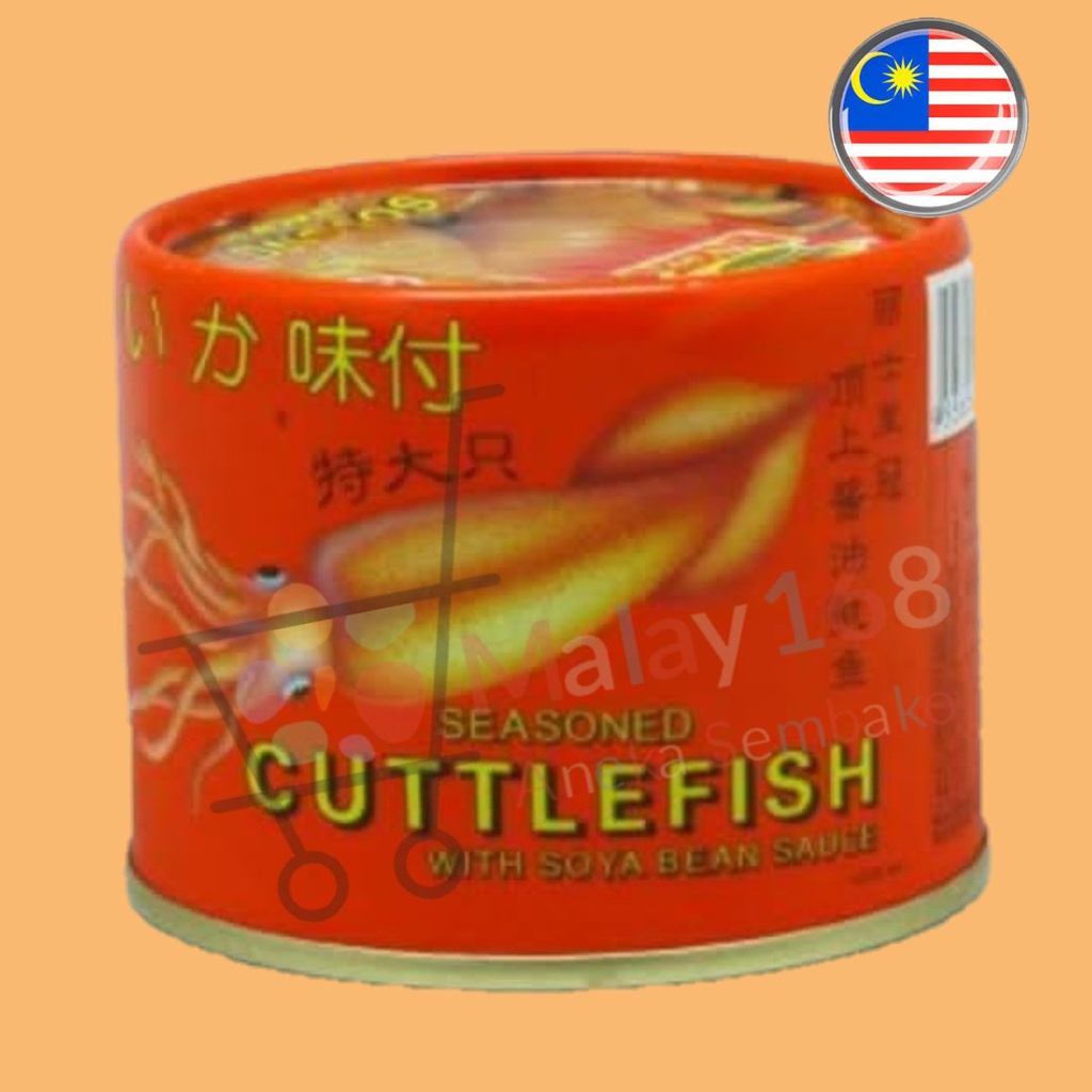 

SOTONG CUMI KALENG KECIL - SOTONG REX MALAYSIA CUTTLE FISH 170GRAM