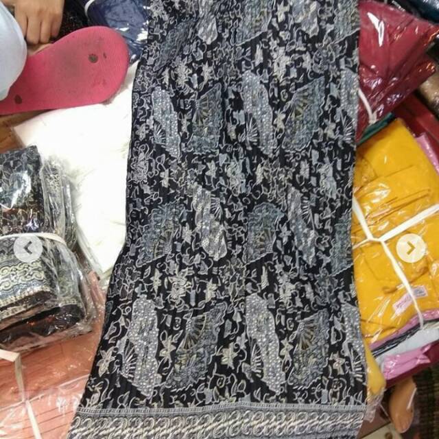 Rok plisket batik