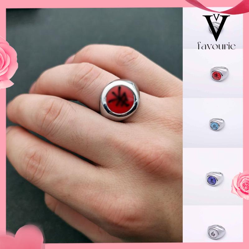 [COD]Cosplay Anime Akatsuki Itachi Pain Orochimaru Cincin Untuk Pria / Wanita-FA