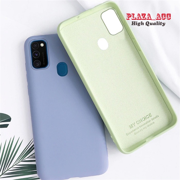 Elegant Case Samsung M21 - Samsung m21 Case Elegant Liquid Silicone