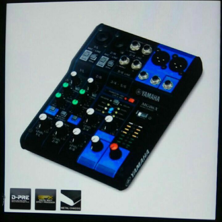 Mini Audio mixer Yamaha MG06X