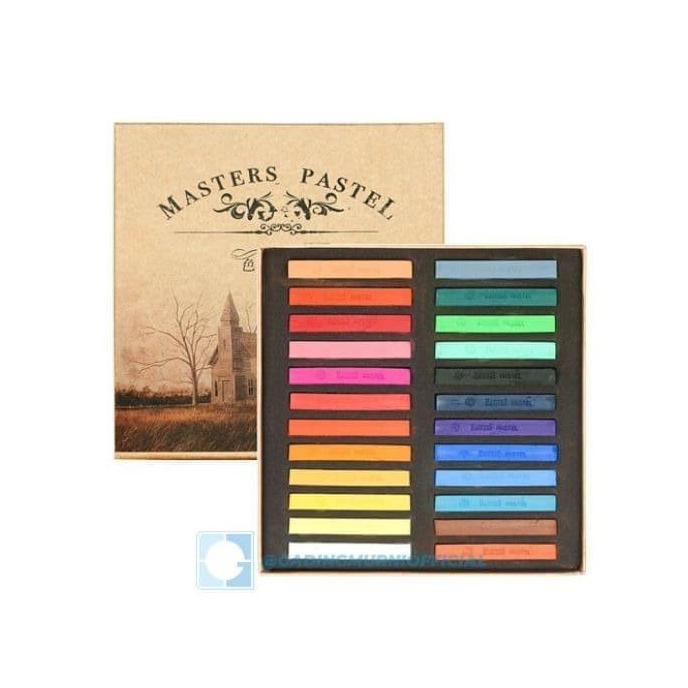 

SALE MARIE'S PASTEL MASTERS TYPE F2024 24 WARNA PERALATAN MELUKIS ART SET MENGGAMBAR