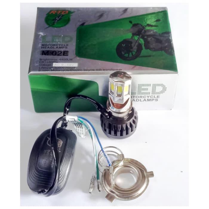 Lampu Led Motor RTD 6sisi AC DC 35Watt 100% original RTD - PUTIH
