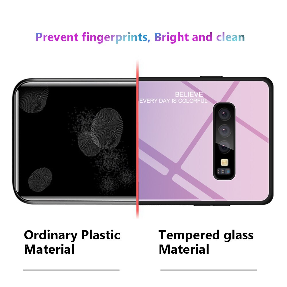 Casing Tempered Glass Samsung Galaxy S10 S10e A51 A71 A50 A70 A31 A30s A32 S9 S8 S22 Plus Note 8 9 10 S20 S22 Ultra
